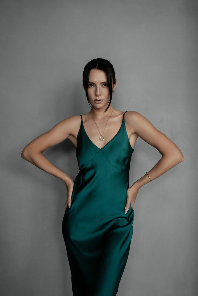 V Neck Slip Dress ASOS DESIGN Vintage Style V Neck Mini Slip Dress