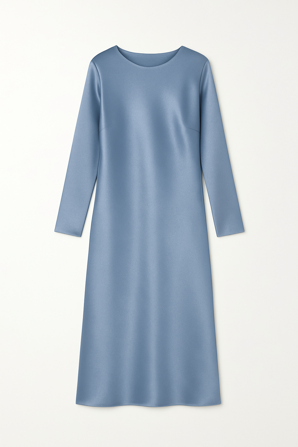 princess polly baby blue dress Viscose Pleated Tent Dress main image 1