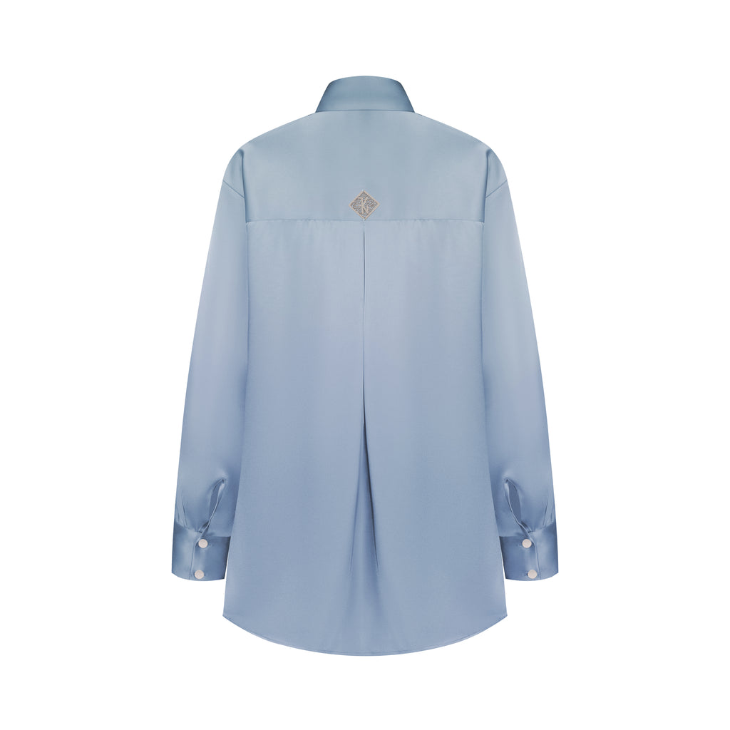 Silk Shirt Silver