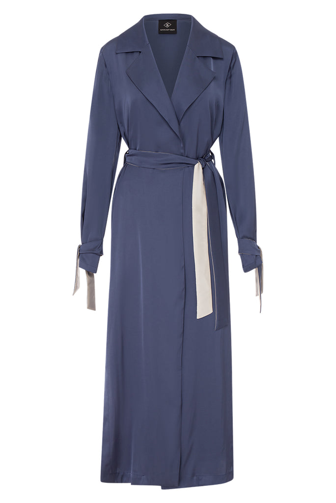 Trench-Kaftan Space Blue