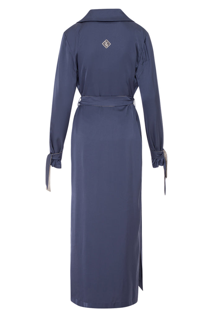 Trench-Kaftan Space Blue